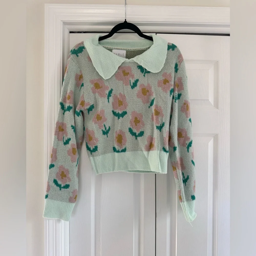 Floral sweater (SO SOFT) - Picture 1 of 3